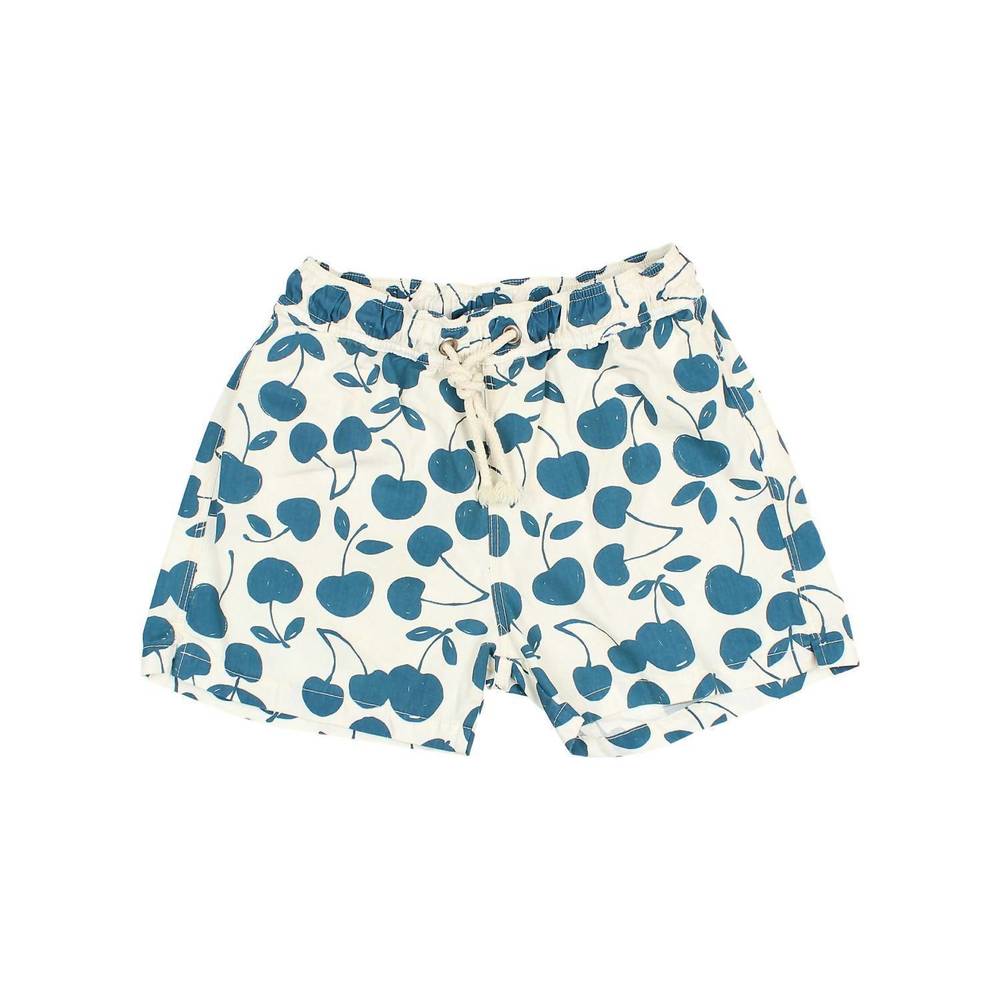 NEW BÚHO boy's cherry swimsuit in milk